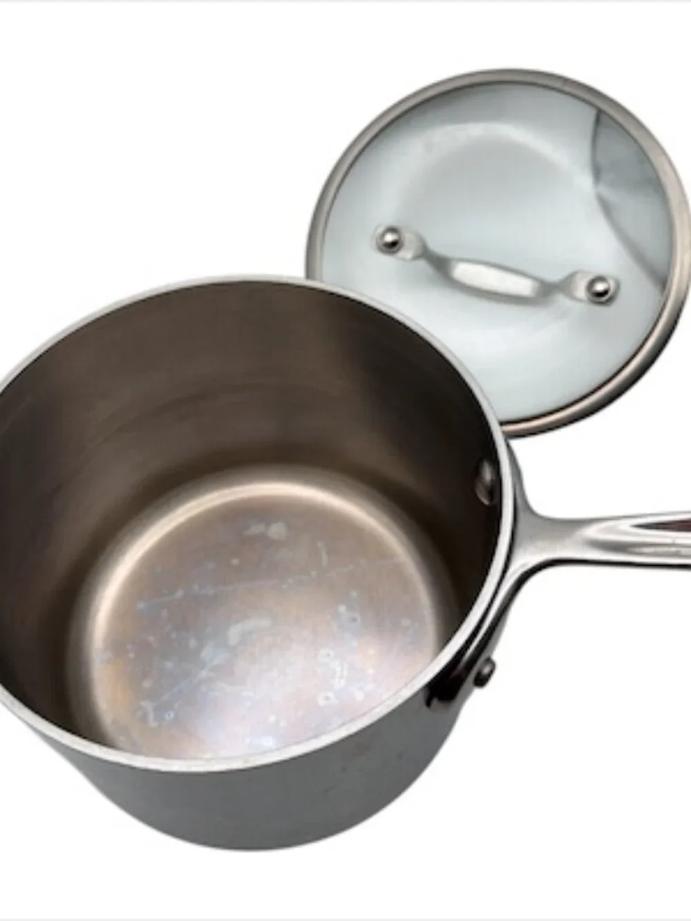 All Clad Stainless Steel 1.5 Qt (6-Cup) Saucepan 4.25